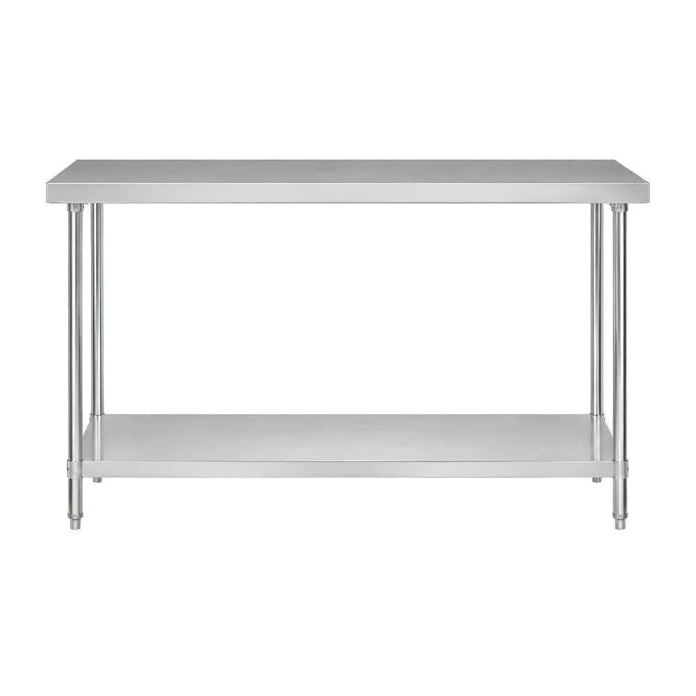 Bàn bếp 2 tầng VinaPro Inox VP-BB02 chất liệu inox 201 hoặc 304