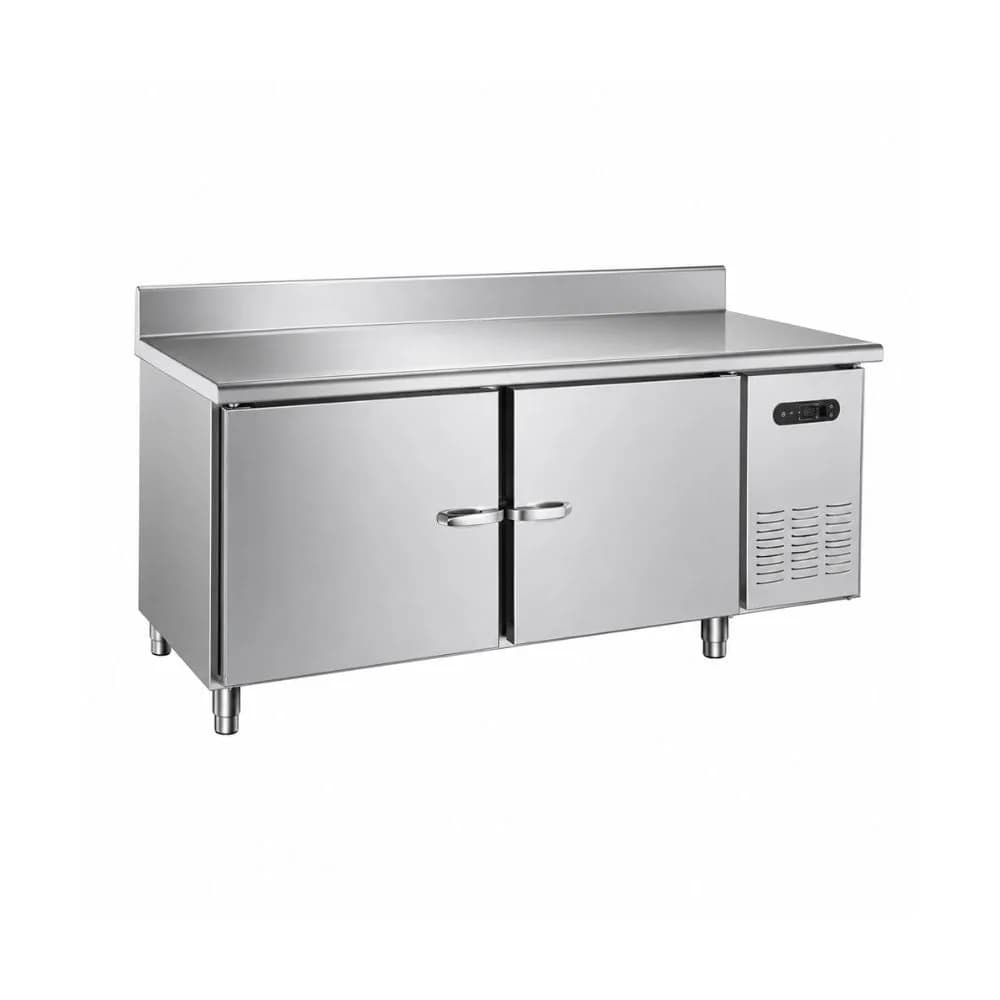 Bàn tủ inox có thành sau VP-BT1S