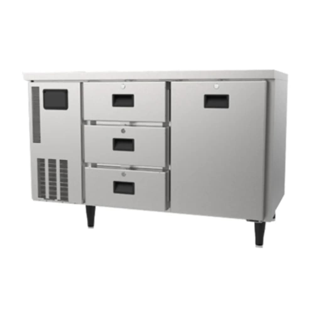 Bàn mát một cửa ba ngăn kéo Hoshizaki RTDW137MS4-D3 305 lít