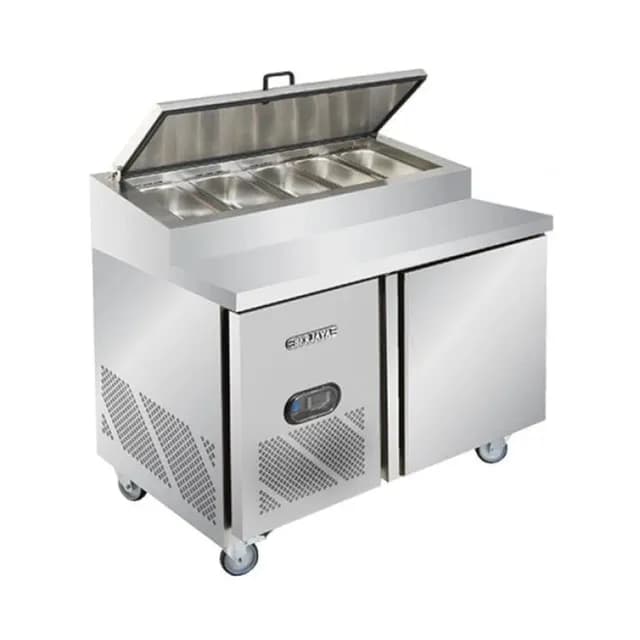 Bàn mát Pizza Berjaya BS1D/PCF4/Z dung tích 216 lít chính hãng