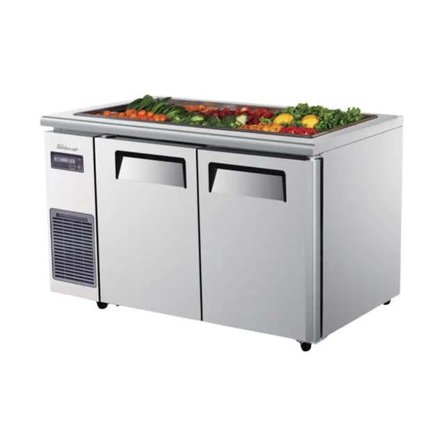 Bàn mát salad 2 cánh Turbo Air 1m5 KSR15-2 dung tích 420 lít