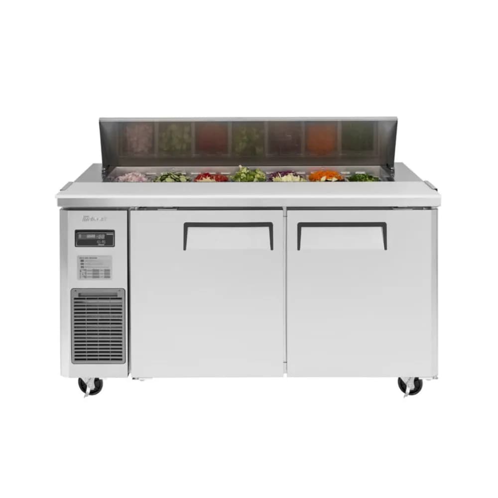 Bàn mát salad 2 cánh Turbo Air KHR15-2 dung tích 420 lít