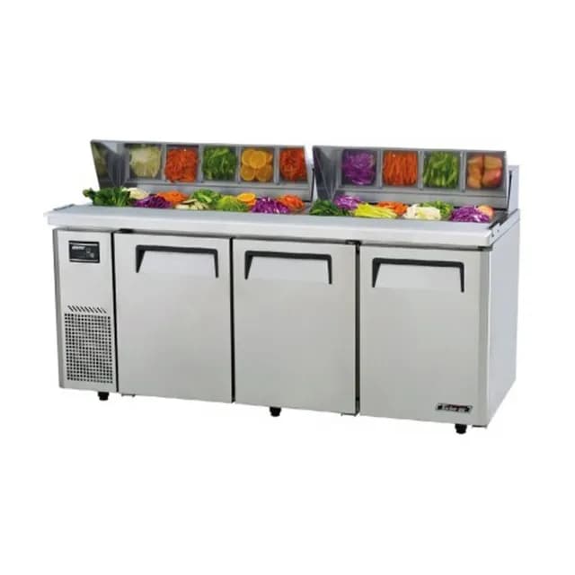 Bàn mát salad 3 cánh Turbo Air KHR18-3 dung tích 516 lít