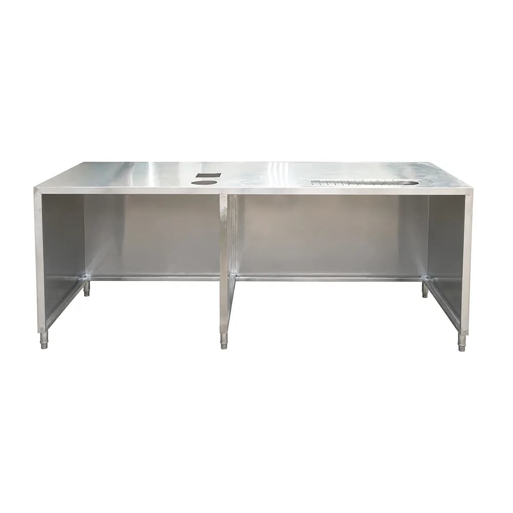 Bàn quầy pha chế inox VP-BQB03