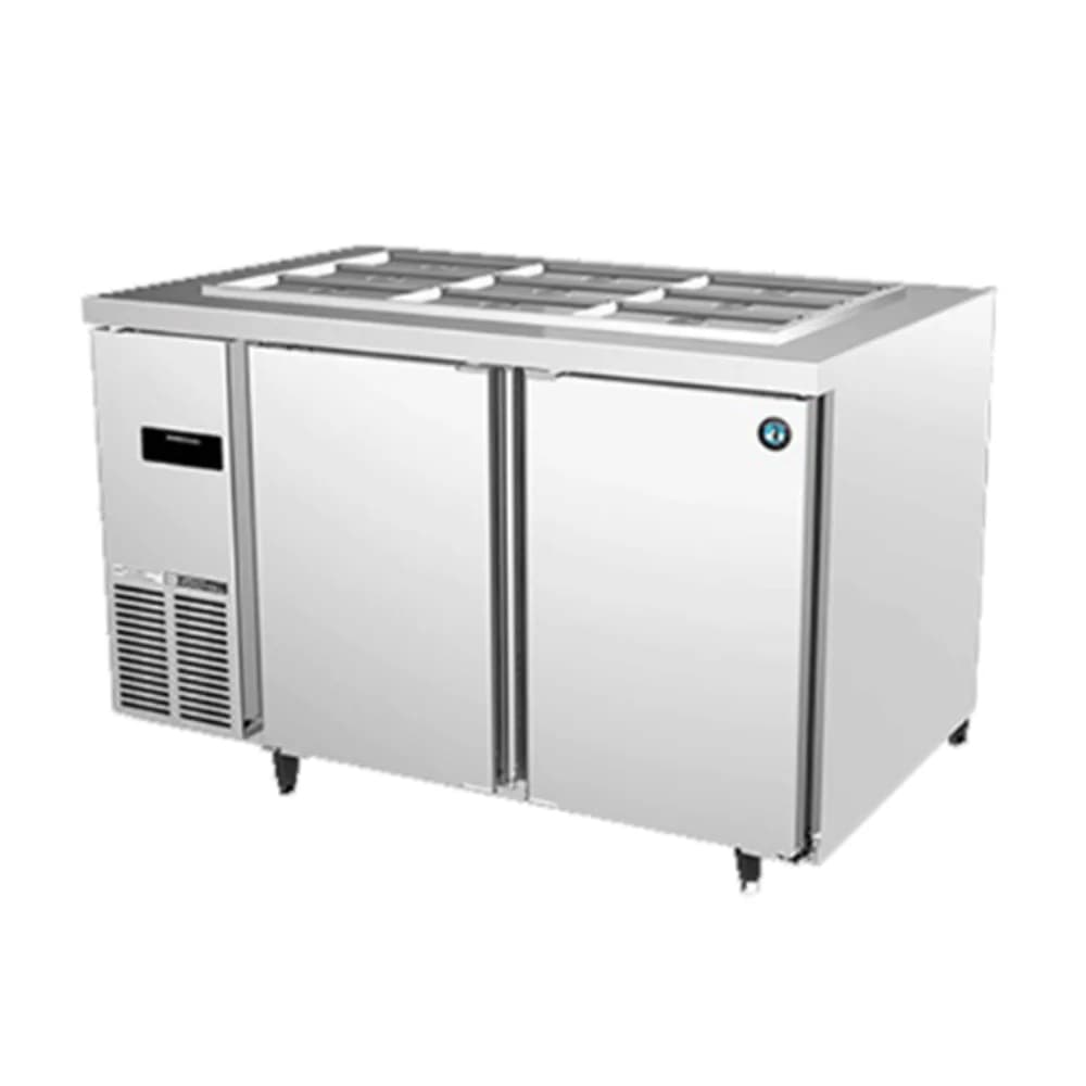 Bàn salad 2 cánh Hoshizaki RT-128MA-S-PR dung tích 304 lít