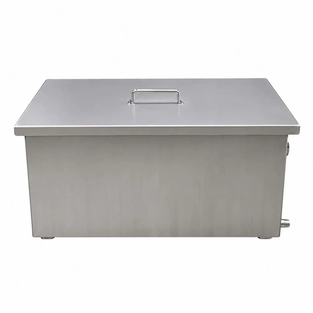 Bẫy mỡ công nghiệp 220 lít VinaPro Inox VP-BM220 3 ngăn