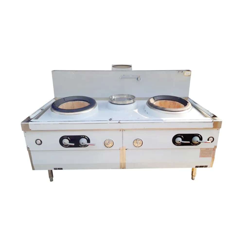 Bếp á 2 họng 1 nồi nước Koliton KR-21E quạt thổi 2*250W