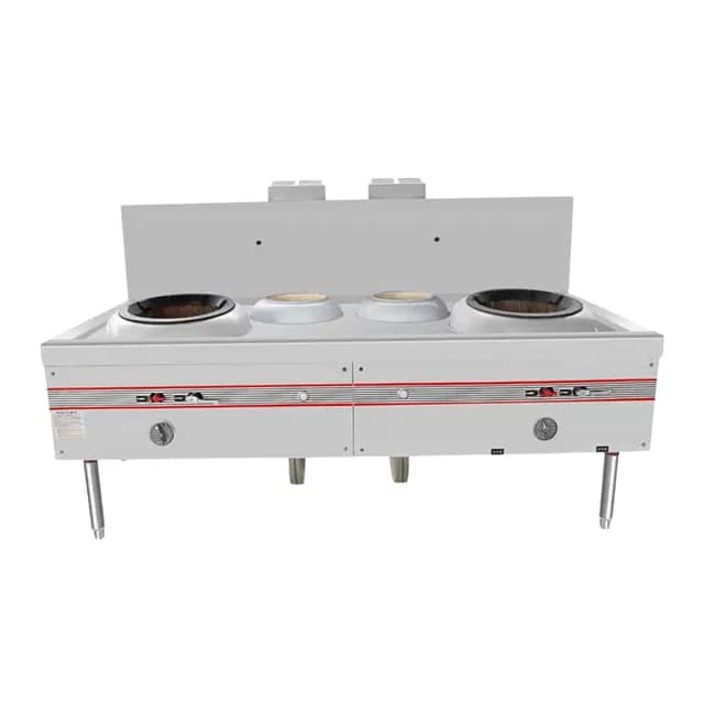 Bếp Á 2 họng 2 nồi nước Koliton KR-22E quạt thổi 48KW