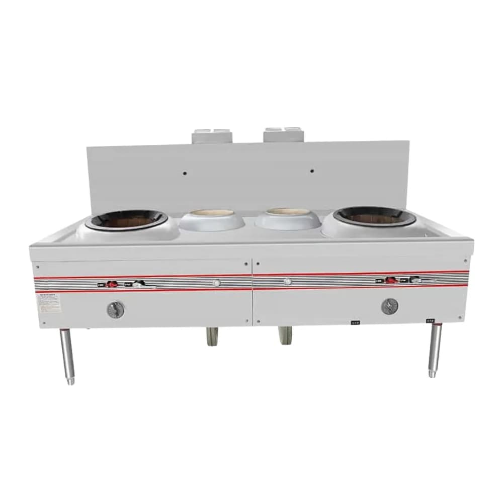 Bếp Á 2 họng 2 nồi nước Koliton KR-22E quạt thổi 48KW