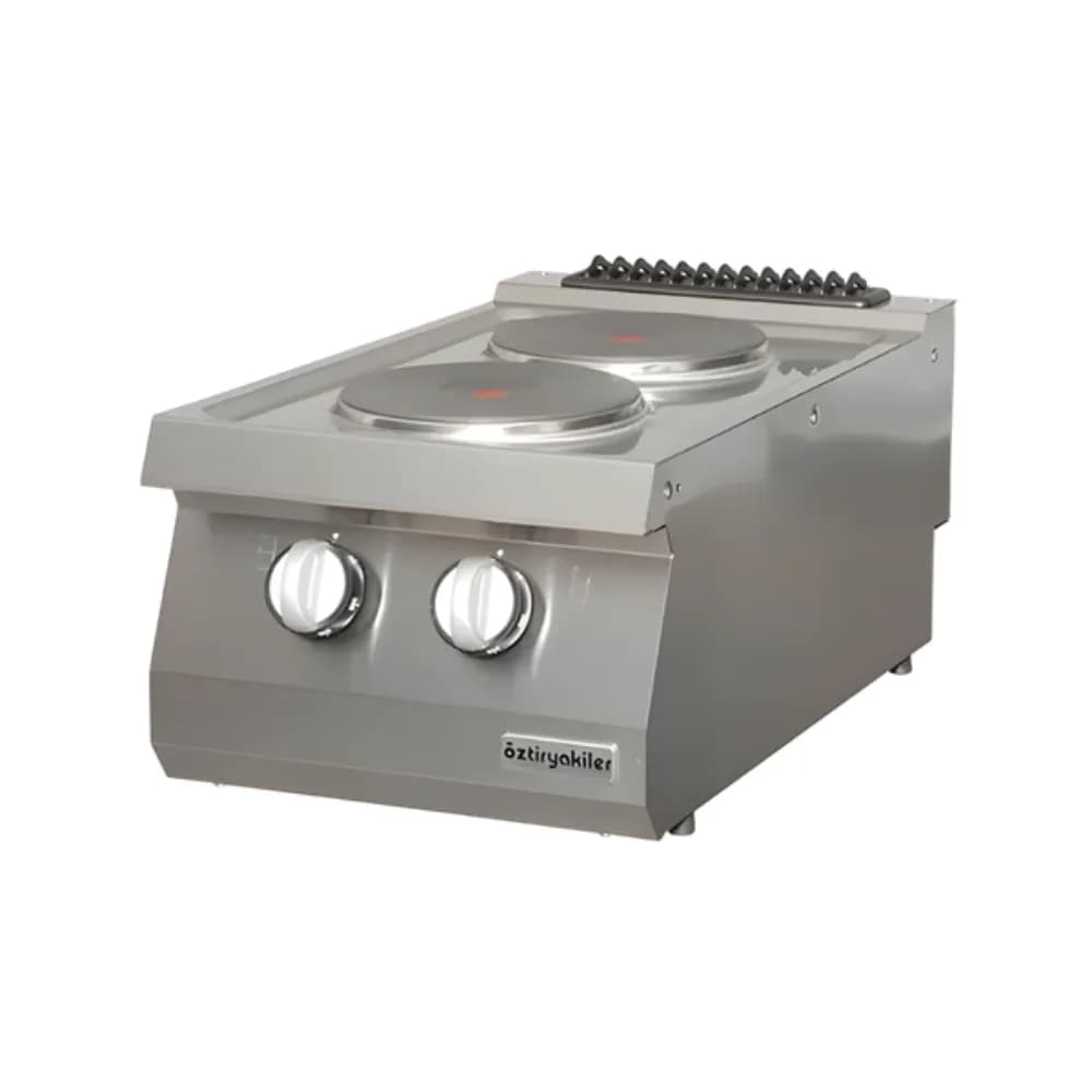 Bếp Âu 2 họng dùng điện Ozti OSOE 4070 công suất 5.2 KW