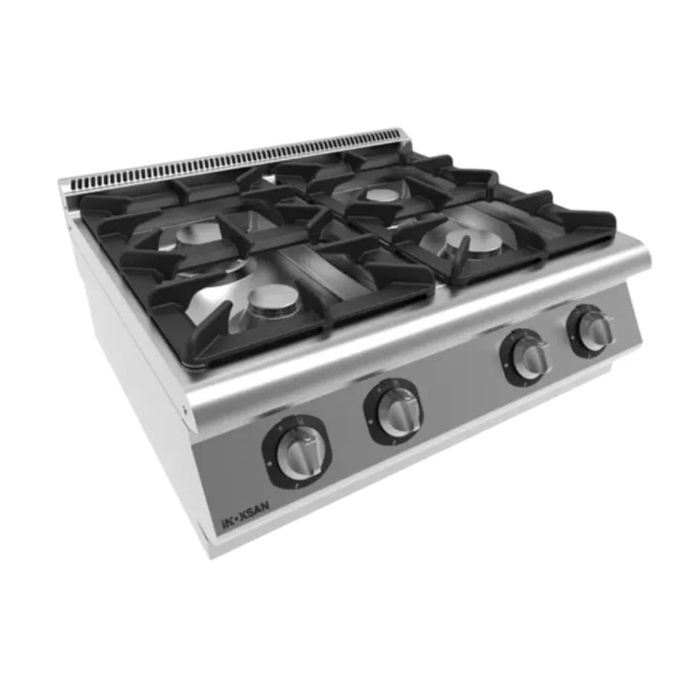 Bếp âu 4 họng đặt bàn Inoksan INO-7KG20S kích thước 800 x 730 x 285mm