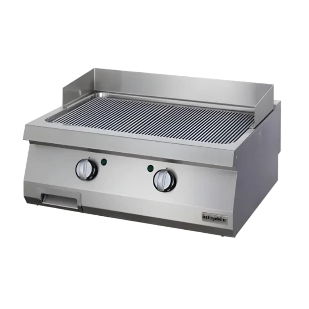 Bếp chiên nhám đôi dùng điện Ozti OGE 8070 N 2 họng 9KW