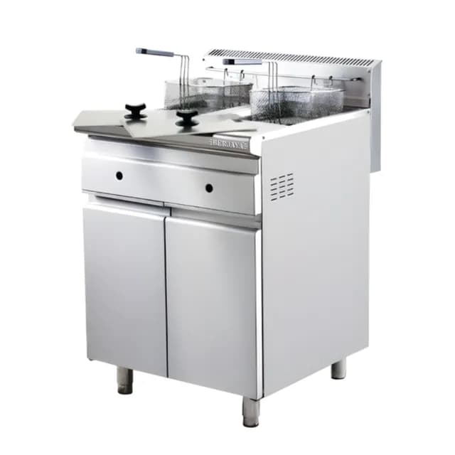 Bếp chiên nhúng dùng gas Berjaya FSGDF11D dung tích 2x11 lít