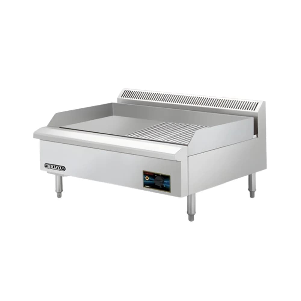 Bếp chiên nửa phẳng nửa nhám dùng điện Berjaya EG5250HR-17 công suất 5250W
