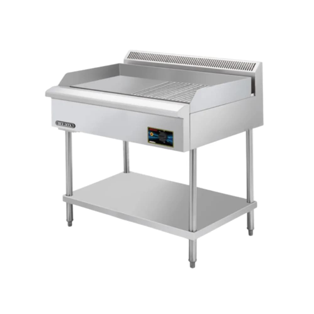 Bếp chiên nửa phẳng nửa nhám Berjaya EG5250HRFS-17