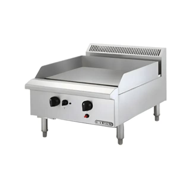 Bếp chiên phẳng dùng gas Berjaya GG2B-17 2 họng đốt