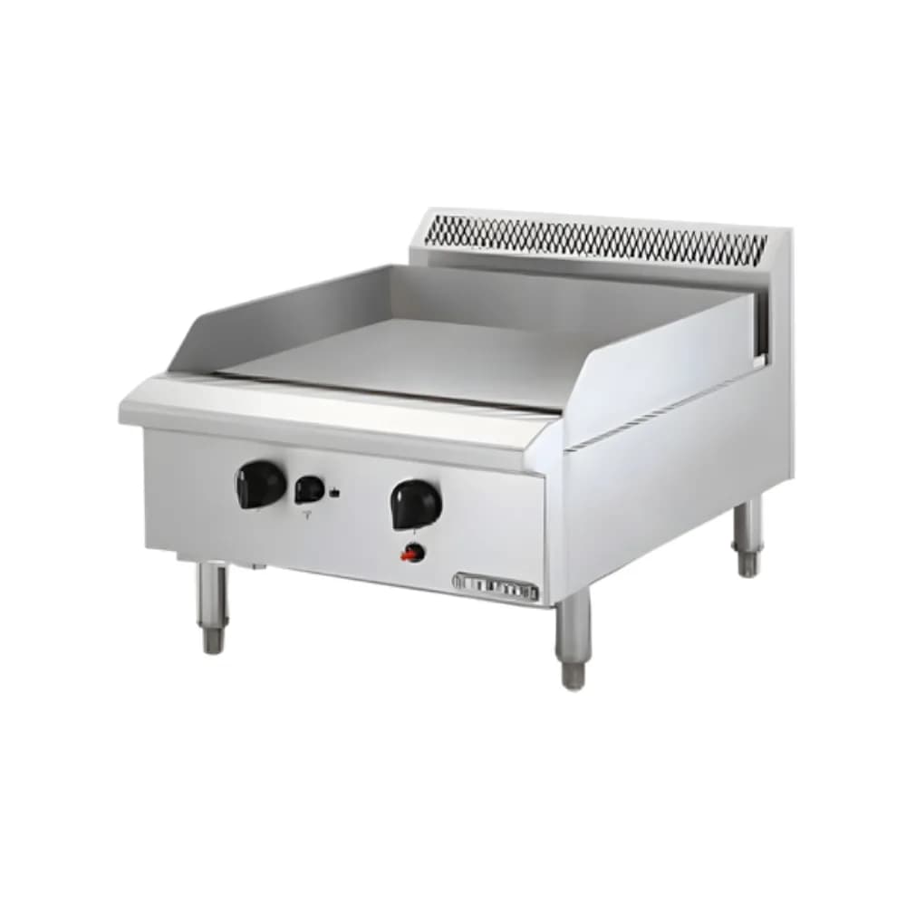 Bếp chiên phẳng dùng gas Berjaya GG2B-17 2 họng đốt
