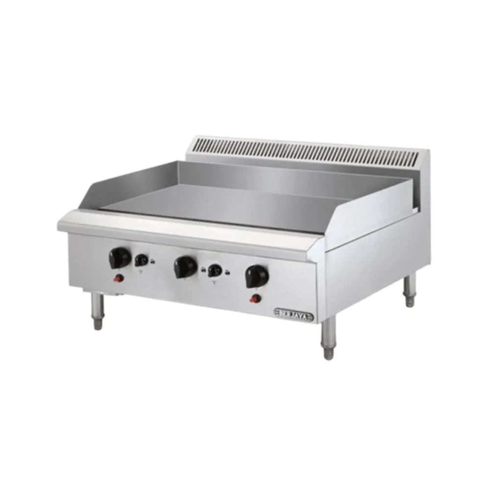 Bếp chiên phẳng dùng gas Berjaya GG3B-17 3 họng đốt 78.000 Btu/hr