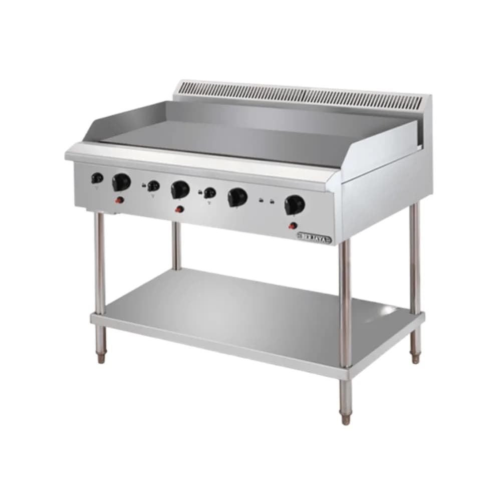 Bếp chiên phẳng dùng gas chân đứng Berjaya GG4BFS-17 4 họng đốt
