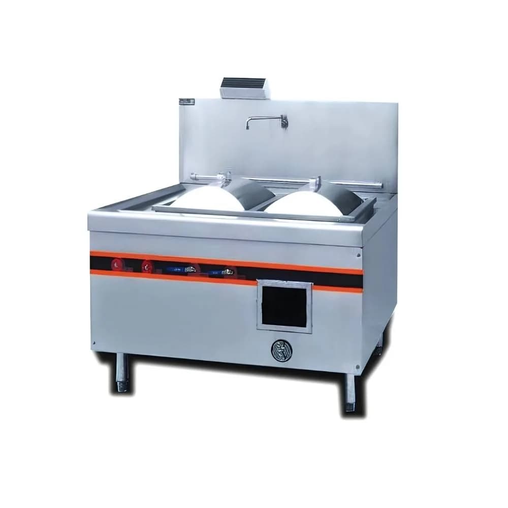 Bếp hấp bánh cuốn dùng gas Koliton RRS-2E công suất nhiệt 22 KW/giờ