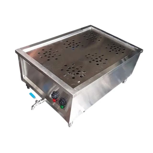 Bếp hấp dimsum 6 bầu VP-DS6 công suất 8kW inox 304