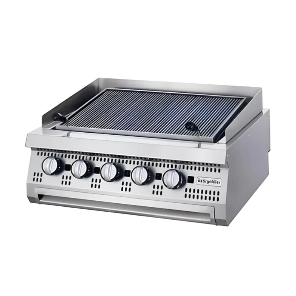 Bếp nướng bề mặt đôi Ozti ODG 8070 dùng gas công suất 20 KW