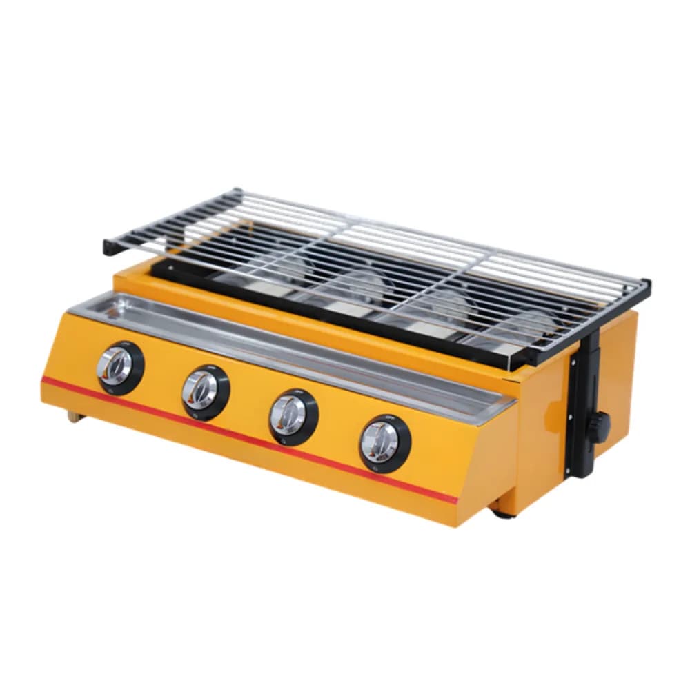 Bếp nướng hải sản dùng Gas 4 họng ET-K222