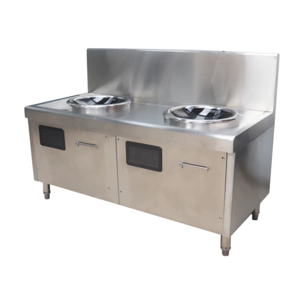 Bếp từ đôi công nghiệp mặt lõm Bếp từ đôi mặt lõm công suất 8kw đến 20kw