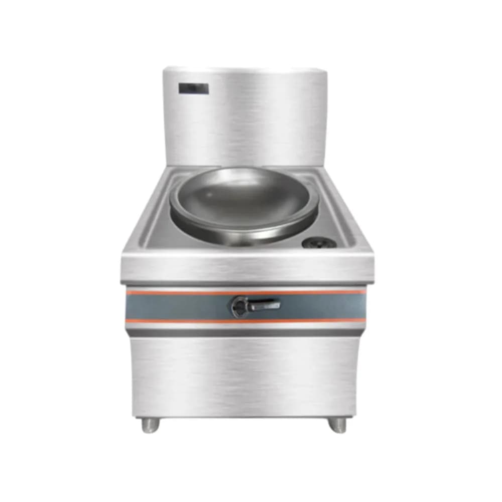 Bếp xào đơn công suất 15Kw kích thước 800x900x800/400mm