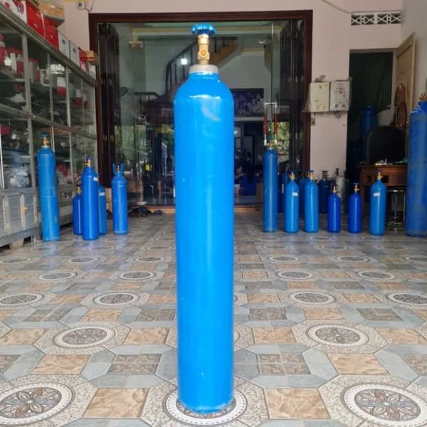 Bình CO2 thực phẩm tinh khiết làm soda tươi CO2 khí nạp 9kg