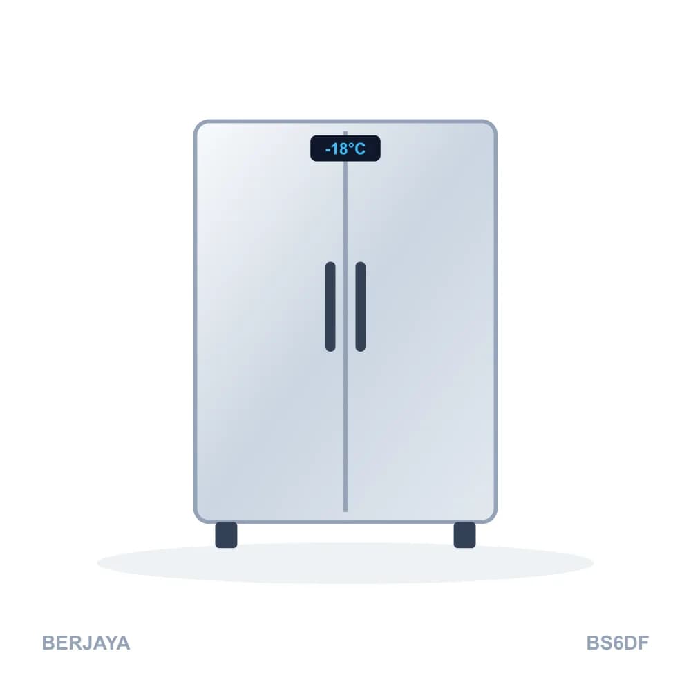 Tủ đông 6 cánh Berjaya BS6DF