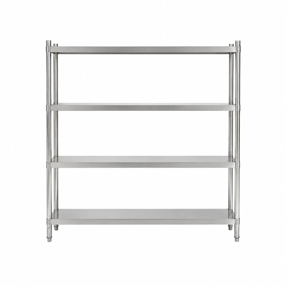 Giá phẳng inox 4 tầng VP-GP04