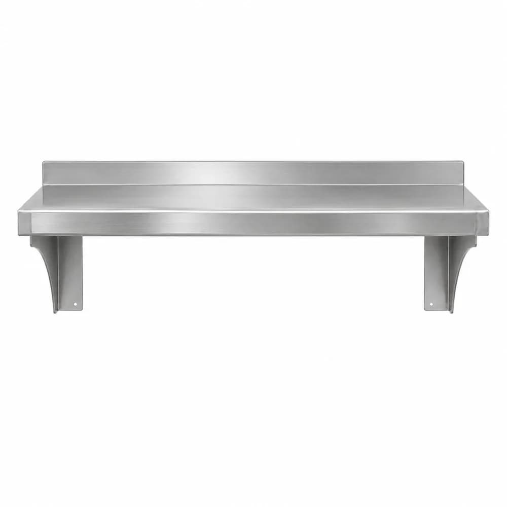 Giá phẳng inox treo tường 1 tầng VP-GPT01