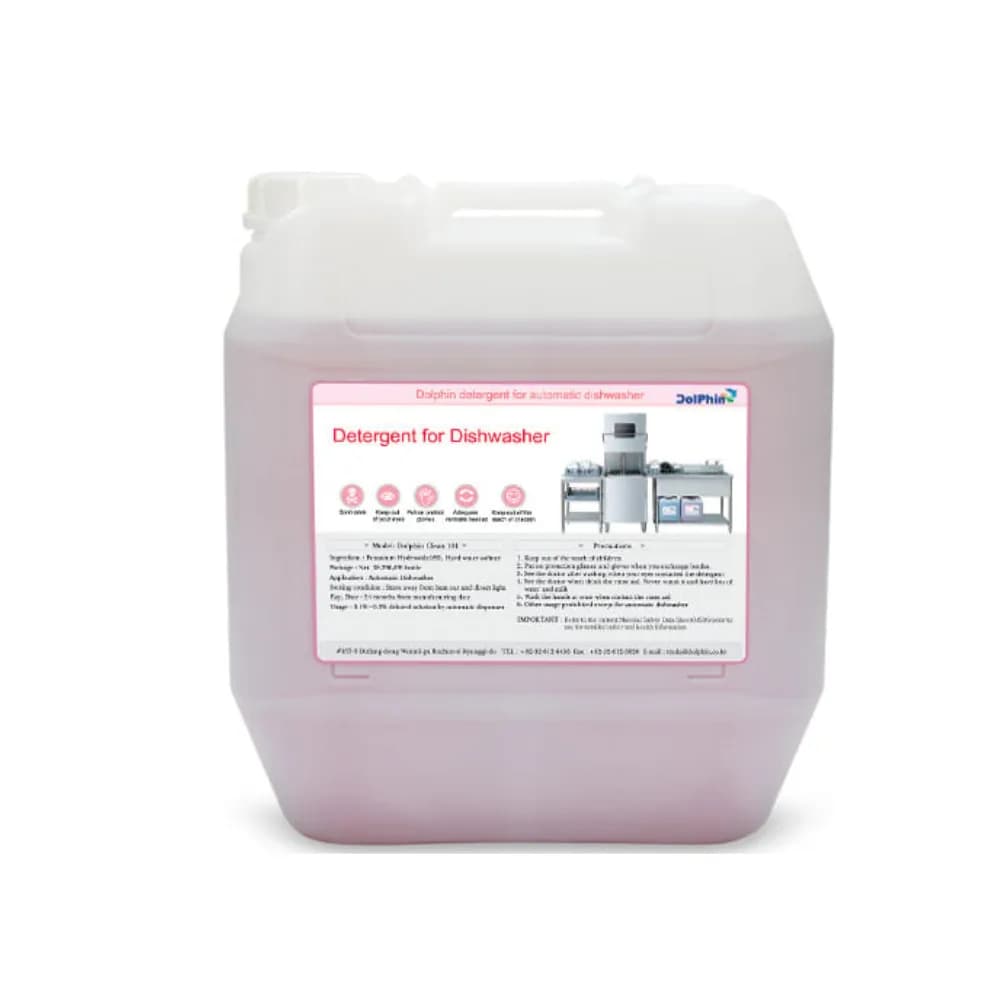Hóa chất rửa cho máy rửa chén bát công nghiệp Dolphin CLEAN 101 18,75 lít