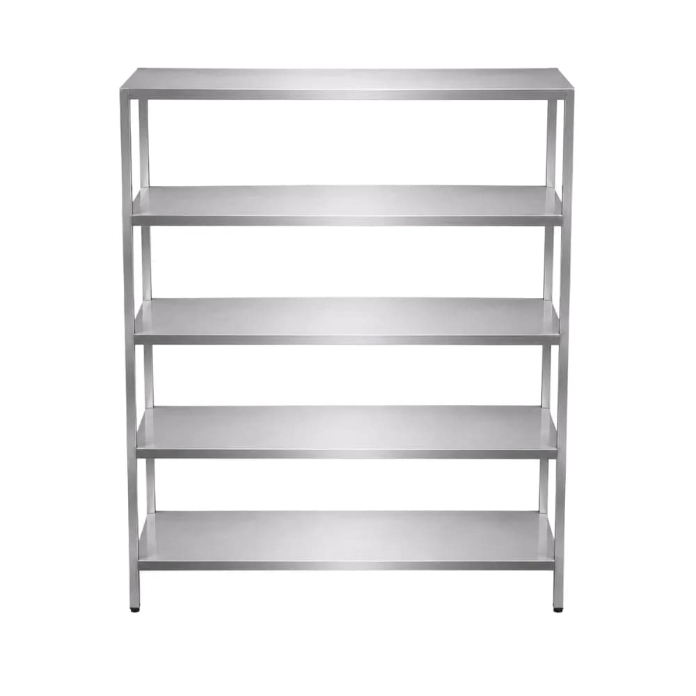 Kệ bếp inox 5 tầng giá phẳng VinaPro Inox VP-KBP05 1000mm