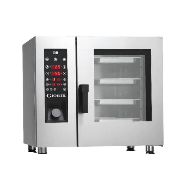 Lò hấp nướng đa năng 6 khay GN 1/1 Giorik SEPE061 công suất 10.4kw