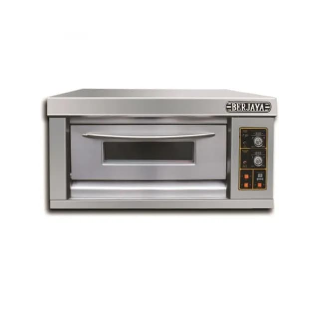 Lò nướng 1 tầng 2 khay dùng gas Berjaya BJY-G60-1BD công suất 20kg/h