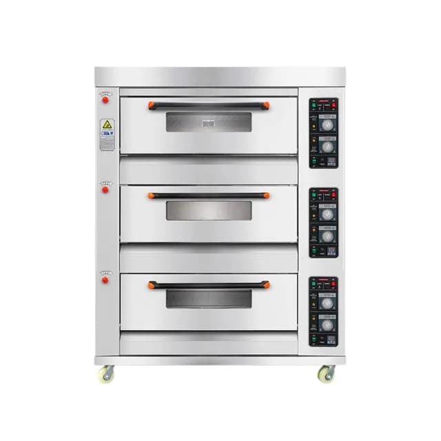 Lò nướng 3 tầng 6 khay Hongling HLY-306E 1395x965x1720mm