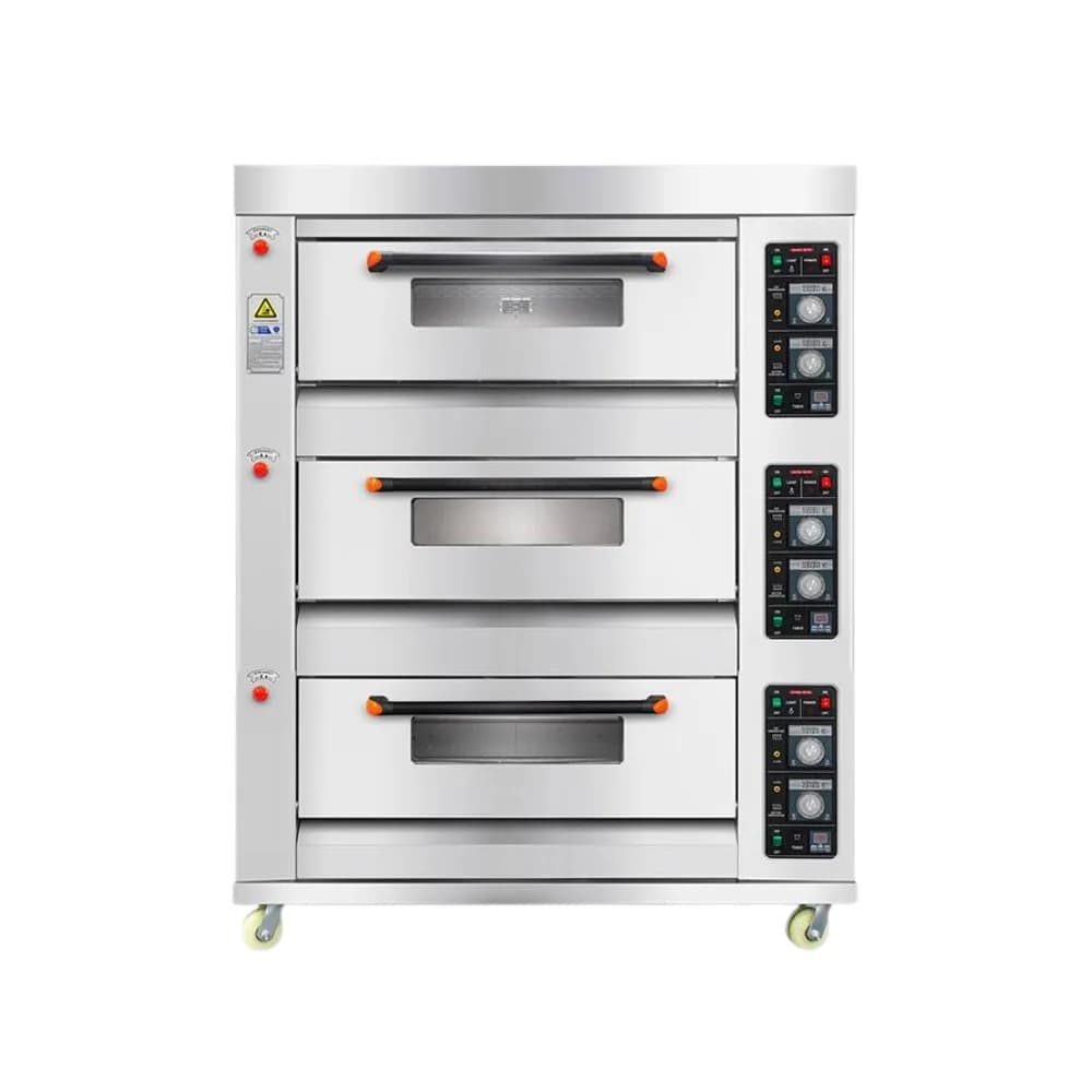 Lò nướng 3 tầng 6 khay Hongling HLY-306F dùng gas