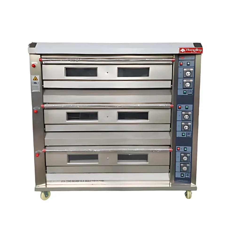 Lò nướng 3 tầng 9 khay Hongling XYF- 3HPL dùng điện