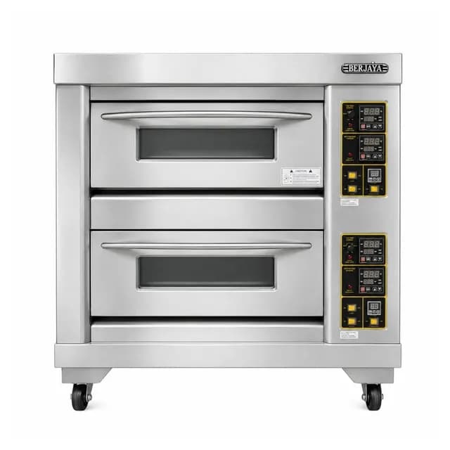 Lò nướng bánh 2 tầng 4 khay Berjaya BJY-E13KW-2BDD công suất 13000W