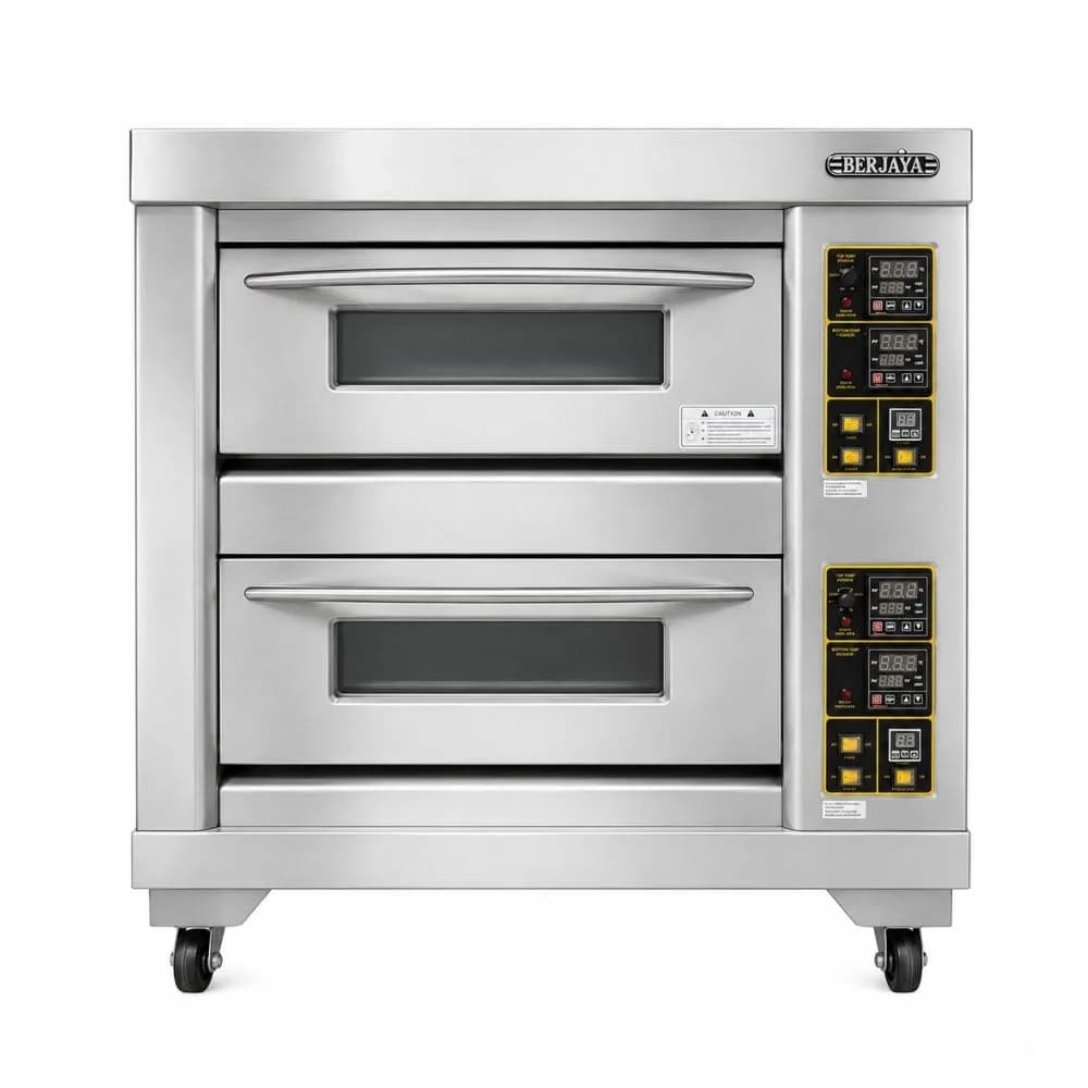 Lò nướng bánh 2 tầng 4 khay Berjaya BJY-E13KW-2BDD công suất 13000W