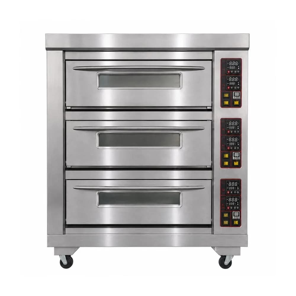 Lò nướng bánh dùng điện 3 Tầng 9 khay BERJAYA BJY-E25KW-3BDD