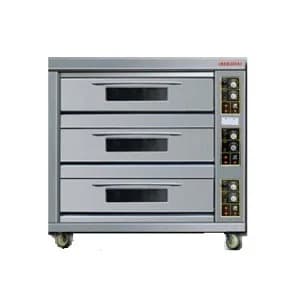 Lò nướng bánh dùng gas 3 tầng Berjaya BJY-G180-3BD 6 khay
