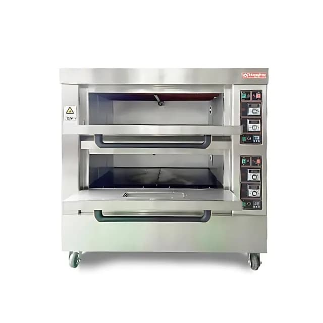 Lò nướng điện 2 tầng 4 khay Hongling XYF-2KA-N công suất 12.6kW