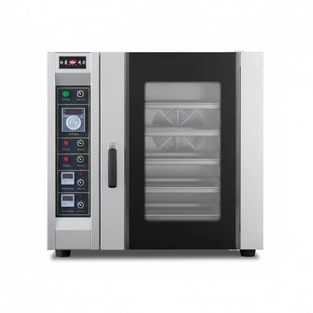 Lò nướng đối lưu dùng gas Hongling RX-5Q 5 khay kích thước 400x600mm