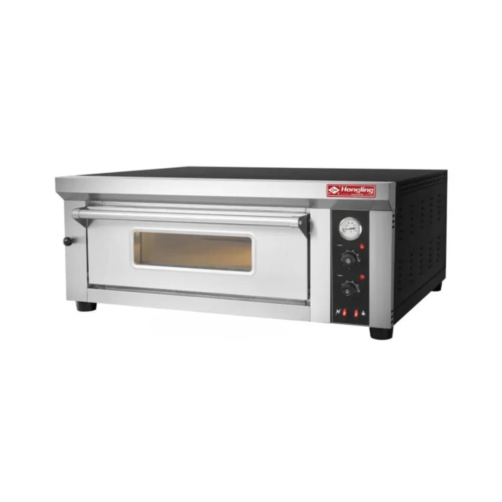 Lò nướng pizza dùng gas Hongling PZG-401A nhiệt độ 500 độ C
