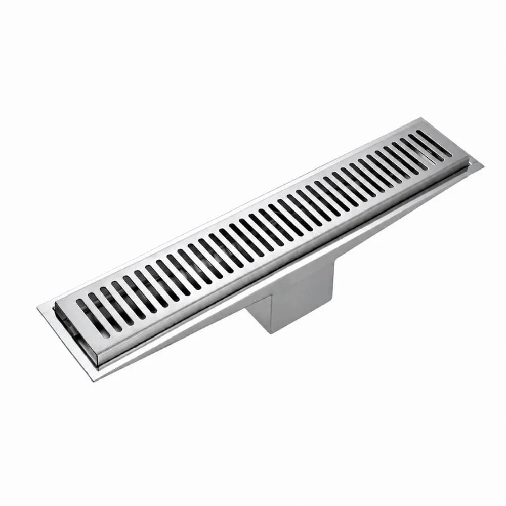 Máng thoát sàn inox VinaPro Inox VP-MS01 kích thước 1000x300x200 mm
