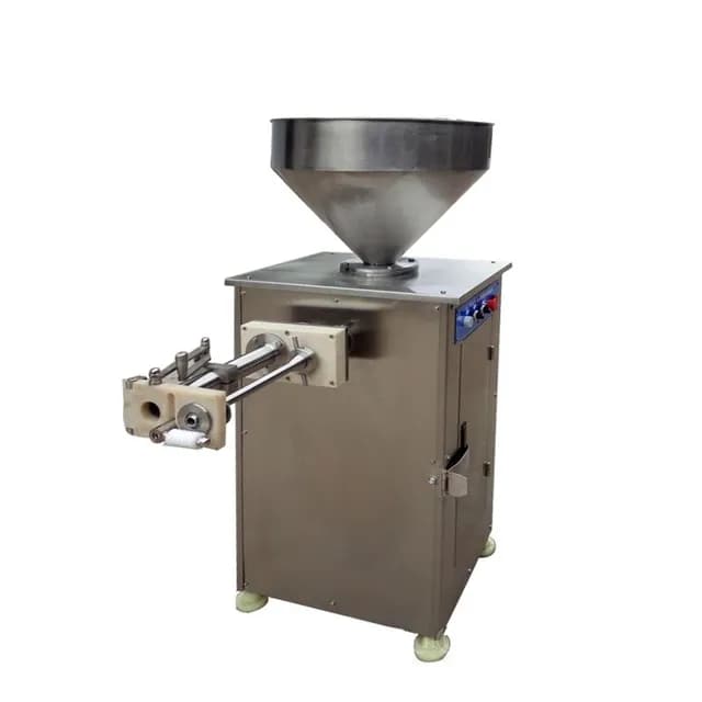 Máy đùn xúc xích buộc đầu công nghiệp SF150-2 năng suất 500 Kg/h