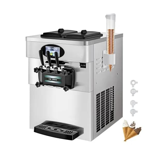 Máy làm kem tươi để bàn Venus VSC328S công suất 2200W